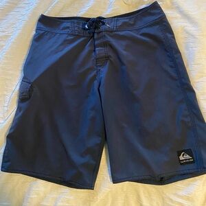 Quiksilver Blue Board Shorts Quick-Dry Surf Style